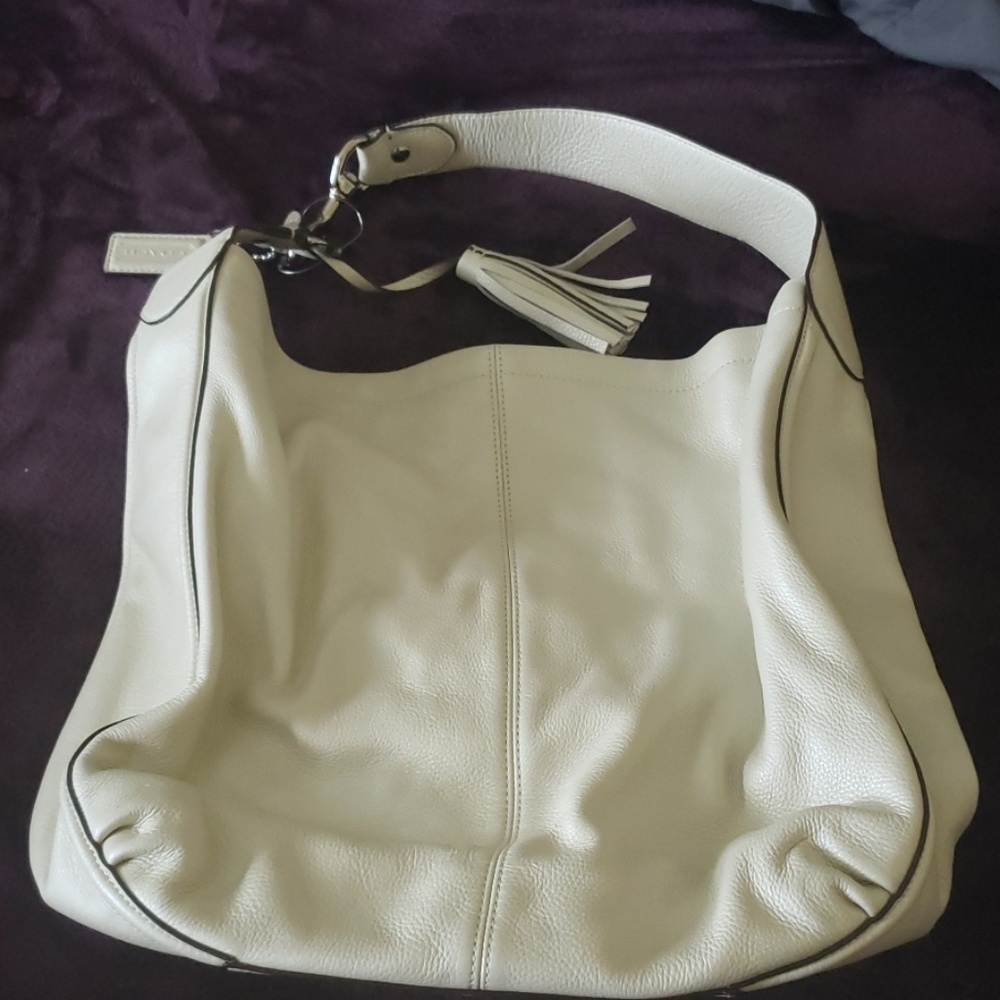 Pearl White Coach NWT